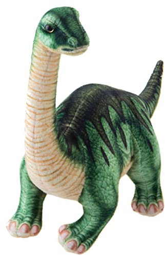 PMS VFM – Realistischer Diplodocus 30,5 cm Plüsch-Dinosaurier – Sehr detailliertes super weiches grünes Stofftier Dino Kuscheltier – Naturgeschichte Spielzeug für Kinder