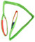 Fascia Cinghia di Sollevamento Portata da 2000 a 6000 Kg Alta Tenacità Imbragatura per carichi (5 Metri, Verde - Portata 4000 Kg)
