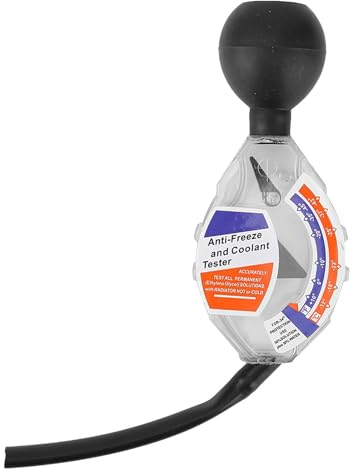 Testeur D'antigel, Test Rapide de Type Cadran Densitomètre Antigel, Accessoire de Testeur de Liquide de Refroidissement pour Batterie
