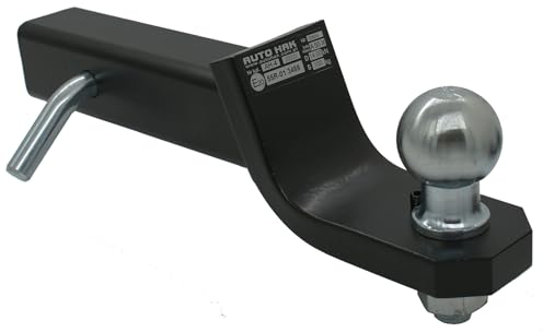 XIMPLIO AHK-Einschub US-Adapter für US-Fahrzeuge Vierkantrohraufnahme (Receiver) 2 Zoll - 51x51mm (Höhe +20 mm)