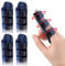 Wisesso Trigger Finger Splint, Fingerschienen für Begradigung & Trigger & gebrochene Fingers, Finger Brace Fits Index - Middle - Ring Fingers (Blau)