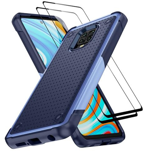 Jeylly Funda para Xiaomi Redmi Note 9 Pro, Redmi Note 9 Pro Max para mujeres y hombres, a prueba de golpes, a prueba de caídas, funda protectora de grado militar para Xiaomi Note 9S/Note 9 Pro/Note 9