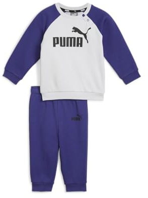 PUMA MINICATS ESS RAGLAN Jogger FL Trainingsanzug Sportanzug 846143 schwarz