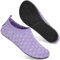 Chaussettes de natation pour pieds nus - Protection pour la mer, la plage, la piscine - Pour homme et femme, Yulin Violet, 36.5/37.5 EU
