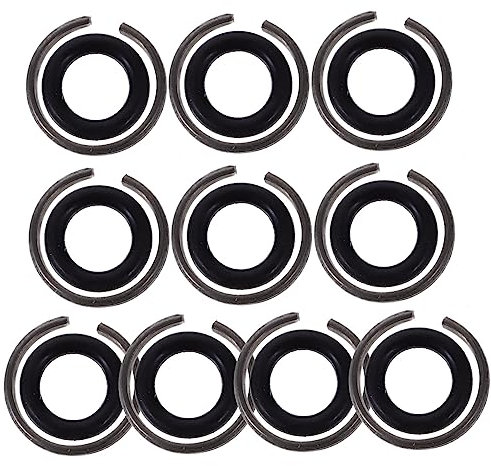 OKUMEYR 10 Sets Wrench -Ring Small Pliers Impact Wrench Socket Retainer Ring Impact Tool 3/8 Impact Lock Ring Wrenches Impact Retaining Ring Clip Washing Machine Rubber Elasticity