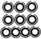 OKUMEYR 10 Sets Wrench -Ring Small Pliers Impact Wrench Socket Retainer Ring Impact Tool 3/8 Impact Lock Ring Wrenches Impact Retaining Ring Clip Washing Machine Rubber Elasticity