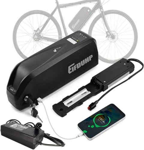 Ebike Batterie 36V 22.5AH, Hailong Ebike Akku mit USB-Port, Ladegerät, 5-Pin Grundplatte & A Grade-Zelle für 750W-50W Elektrofahrrad Pedelec, Lithium-Ionen-Batterie (36V 22.5AH 5 Pin,G80)