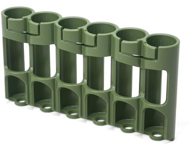Storacell AA Battery Storage Caddy, Military Green, Holds 6 AA Batteries (Not Included), The Original Battery Caddy, Made in The USA