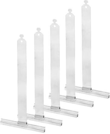 QUARKZMAN 5Pz Molle di Sospensione per Tapparelle, Sospensione per Tapparelle, Molla in Alluminio e Acciaio Inox per Appendere le Lamelle delle Tapparelle