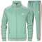 W JIANWANG Herren Trainingsanzug Jogginganzug Sportanzug Tracksuits 2 Teiliges Lässiges Athletisches Jogging 5020-XXL