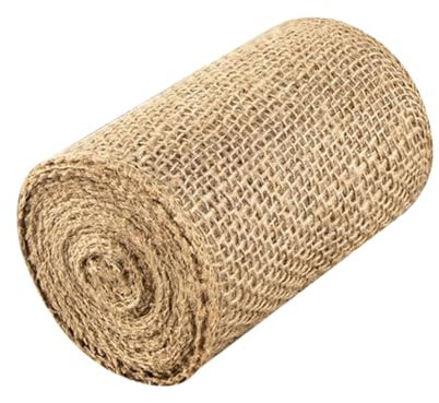 Gogogmee Baumstammschutz Jute Bindeband Atmungsaktiv Winterschutz Frostschutz Pflanzenbandage Wiederverwendbar Outdoor Baumwickel Flexibel Zuschneidbar