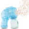 Blubbel Seifenblasenpistole, Kleine Seifenblasenmaschine, 50ml Seifenblasenflüssigkeit Tank, Seifenblasen Pistole, Blasen Kanone, Luftblasen Bazooka Bubble Gun, Geschenke für Kinder, Hochzeit
