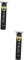 TOVINANNA Haarschneidegeräte 2 Stk Wiederaufladbarer Haarschneider Gerät Automatischer Haarschneider Haarschneidemaschinen Clipper Haare Rasieren Black