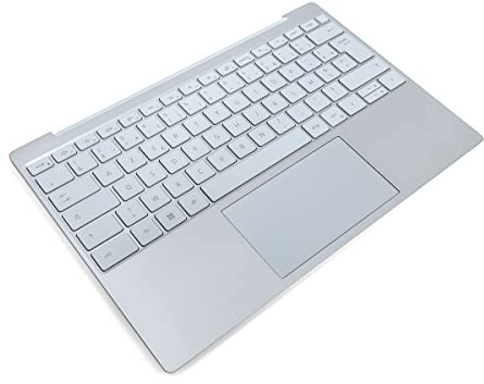 Dell XPS 9315 Bleu Repose-Poignets, Pavé Tactile et Clavier FRANÇAIS Rétroéclairé - 04N9X3 + 08HP05 (GWKCV) (Reconditionné)