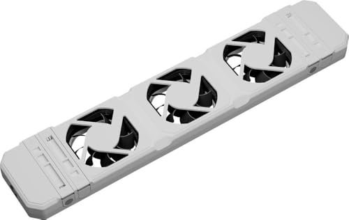 Extension pour ventilateur de radiateur Technaxx TX-303, booster de radiateur écoénergétique pour radiateurs et convecteurs de 100 à 200 cm - Ultra silencieux, faible consommation d'énergie