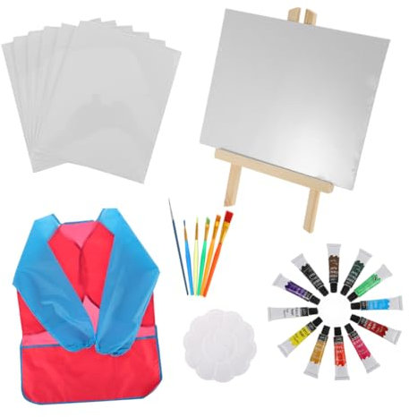 KICHOUSE Herramientas De Pintura Para Kit De Pintura Accesorios De Bricolaje Jardín De Infantes Para Actividades De Arte Casa Escuela