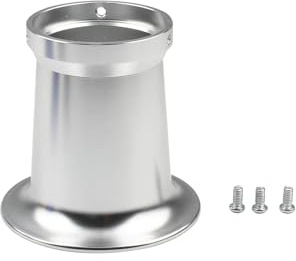 Motorrad-Vergaser, Vergaser-Ansaugrohr, Moto-Luftfilter, Trompete, Ansaugtrichter, Trichter, passend for 50 mm, for 21/24/26/28/30 mm(Silver)