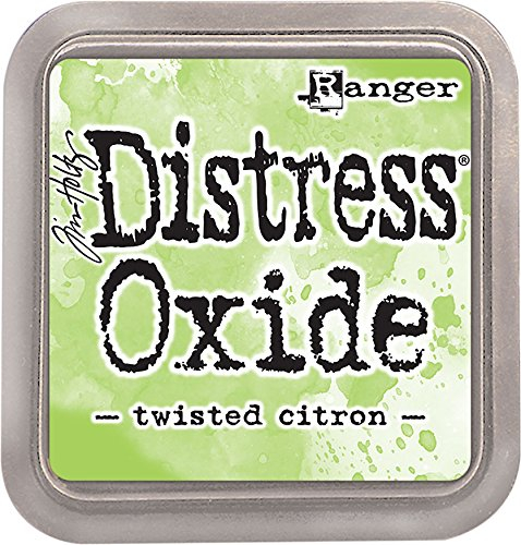Ranger Twisted Citron Not-Oxid Tinte Pad, synthetischen Material, grün, 7,5 x 7,5 x 1,9 cm