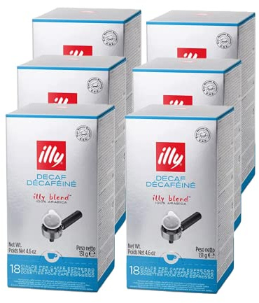 Illy Caffè decaffeinato espresso caffè espresso 108 cialde