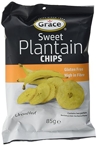 Grace Sweet Plantain Chips 85 g (Pack of 9)