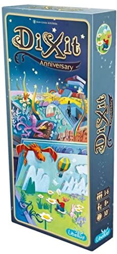Libellud ASMDIX11EN Dixit 10th Anniversary Expansion, Mixed Colours
