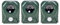 PestBye® Battery Operated Cat Repellers V2 With HyperResonance Frequency - Set of 3