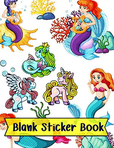 Blank Sticker Book: Awesome blank sticker book