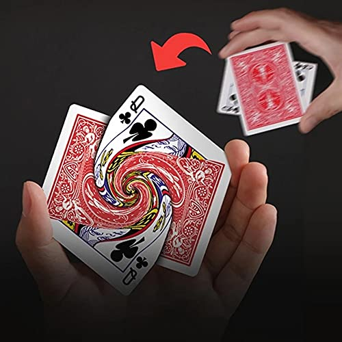 ZQION Vortex by Dan Harlan Spielkarten Zaubertricks Karten Gimmicks Magier Illusion Einfach zu machen