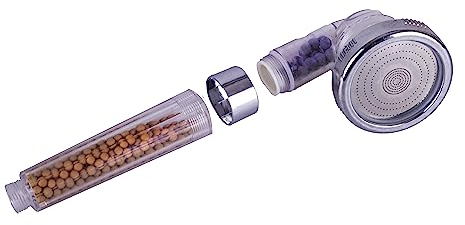 Uppower Duschkopf mit Ionenfilter, Hochdruck-Duschkopf, 3 Modi, wassersparender Duschkopf, Duschkopf zur Erhöhung des Drucks