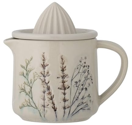 Bloomingville Bea Presse-agrumes en gr�s naturel 14,5 x 14 x 10 cm