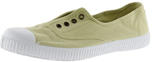 victoria 106623, 1915 Inglesa Tintada DREC, Lona Zapatilla elástico, Unisex Adulto, Aguacate, 41 EU