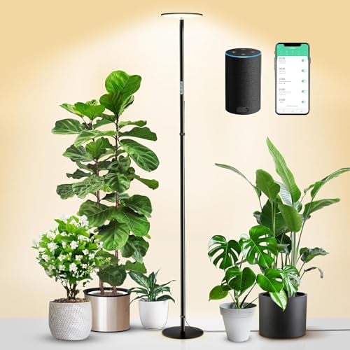 chiphy Pflanzenlampe, 175cm 40W Leselicht 4000K Vollspektrums Pflanzenlicht für Zimmerpflanzen Wachstumslampe