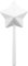 2pcs Wand Salt and Pepper Shakers, Star Salt and Pepper Shakers Fairy Wand Salt Shaker, Salt and Pepper Wands Star Wand Salt Shaker, Halloween, Christmas Kitchen Accessories(White)