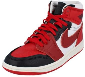 NIKE Air Jordan 1 MM High Womens Trainers FB9891 Sneakers Shoes (UK 7 US 9.5 EU 41, Sport red Dune red Black sail 600)
