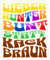 Spreadshirt Lieber Kunterbunt Statt Kack Braun Sticker, max. 10x10 cm, 10 x 10 cm, Mattweiß