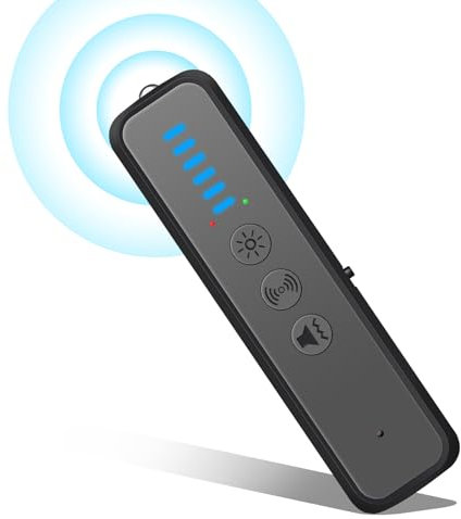 PNGOS Wanzen Detektor - Wanzenfinder Versteckte Kamera Finder RF Signal Bug Detector Anti Spy Anti-Aufnahme Detektoren für GPS Locator Tracker Abhörgeräte Funkkameras für Hotel Heim Büro Reisen