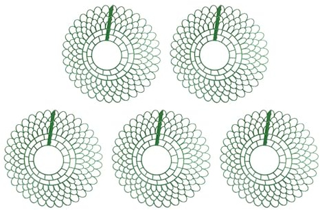 Soporte para plantas de fresa de 5 piezas, soporte para macetas de fresa reutilizable, jaula de soporte para fresas multiusos, marco para plantas de fresa para el hogar, al aire libre, jardín