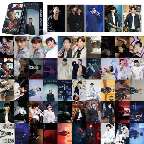 Musolera Jungkook Fotokarten Jungkook I AM STILL Neues Album Mini Poster Sammlung für Army Fans (IAS-2)