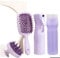 Flacone applicatore a pettine per radici, con spazzola per massaggio del cuoio capelluto, spazzola per shampoo per capelli, tintura colorante e trattamento del cuoio capelluto, spazzola per scrubber