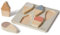 FLEXA EIS-Puzzle, 5-teiliges Holzpuzzle für Kinder, Holzspielzeug, Montessori Holz Lernspielzeug für Mädchen & Jungen, Fördert Fähigkeiten & Feinmotorik, Sortierspiel & Spielzeug ab 2 Jahr