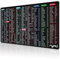 rynli Excel Cheat Sheet Mouse Mat Large - 800x300mm Large Mouse Pad with Excel, Photoshop, Illustrator, Word, PPT & Windows Shortcuts, Non-Slip Keyboard Mat, Clear Printing Office Desk Mat