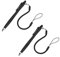 Stylus Pen for Touch Screen, 2 PCS Universal Touch Screen Stylus Writing Drawing Pen for Phone Tablet PC Laptop (Black)
