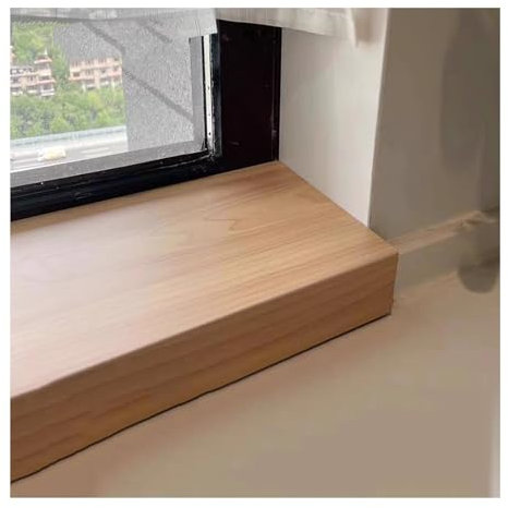 XILYZMO Davanzale per Finestra in PVC, Casa Decorativa Davanzali Davanzale, Personalizzabile Extra Largo Davanzale Protettore, Spessore 8 Mm Davanzale Copertura del Davanzale(150x18cm)
