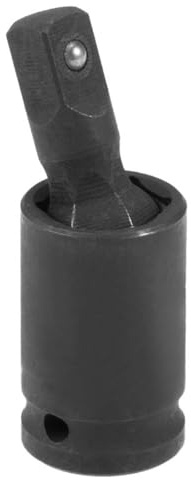 TA-VIGOR 1/4 Drive Universal Joint Swivel Deep Impact Socket Set, Heavy-Duty CR-V Socket Adapter, 360° U-Joint for Ratchets, Socket Sets, Manual & Automotive Wrench Tools