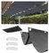 Retráctil Ondulada Vela de Sombra 5x6m Impermeable Toldos Exterior Rectangular Protección Rayos UV Resistente al Desgarro para Terraza Balcon Exterior Jardín con Ojales y Cuerdas Gris Oscuro