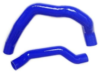Tubi flessibili motore Adatto per Alfa Romeo 147 156 GT 1.9 JTD JTDM 2001-2010 Kit tubo flessibile Turbo Boost in silicone intercooler(Blue)
