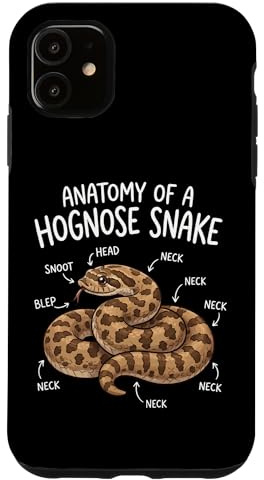 Anatomy Of A Hognose Snake Case for iPhone 11