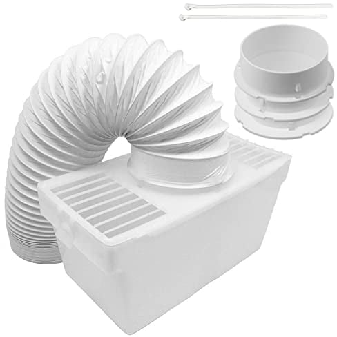 Spares2go Condenser Box & Vent Hose Kit for Bush Tumble Dryers (1.25m)