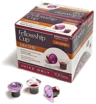 B and H Publishing Group 196976 Boîte de 100 Tasses de Communion Uniquement