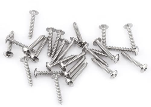 Viti autofilettanti Kit 200 pz/set Acciaio inossidabile SS304 Viti metalliche Pan/Piatto/Capicorda M3 6MM ~ 30MM Assortimento di fissaggio Hardware(Truss head)